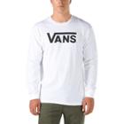 Vans Classic Long Sleeve T-shirt (white-black)