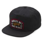 Vans Triple Crown Lockup Snapback Hat (black)