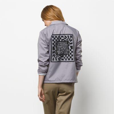Vans Thanks Coach Warp World Jacket (lilac Grey)