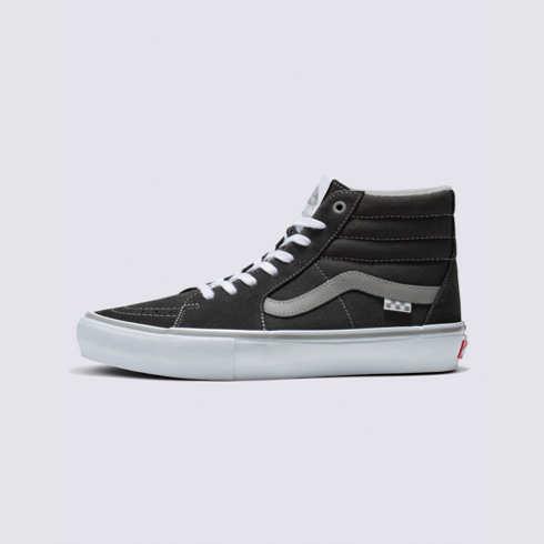Vans Skate Sk8-hi Shoe (dark Grey/white)