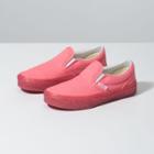 Vans Kids Glitter Outsole Slip-on (pink/gold Glitter)