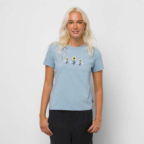 Vans Keepsake Crew Tee (ashley Blue)