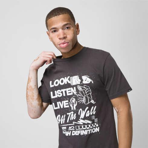 Vans Look Listen Live T-shirt (black)