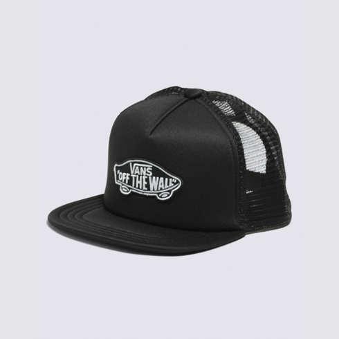 Vans Kids Classic Patch Trucker Hat (black/black)
