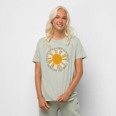 Vans Create Sunshine Bff Tee (desert Sage)