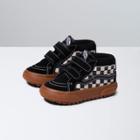 Vans Toddler Sk8-mid Reissue V Mte-1 (checkerboard Black/marshmallow)