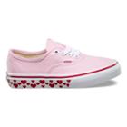 Vans Kids Hearts Tape Authentic (pink Lady/red)