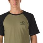 Vans Fixed Ss Raglan T-srhit (military/black)