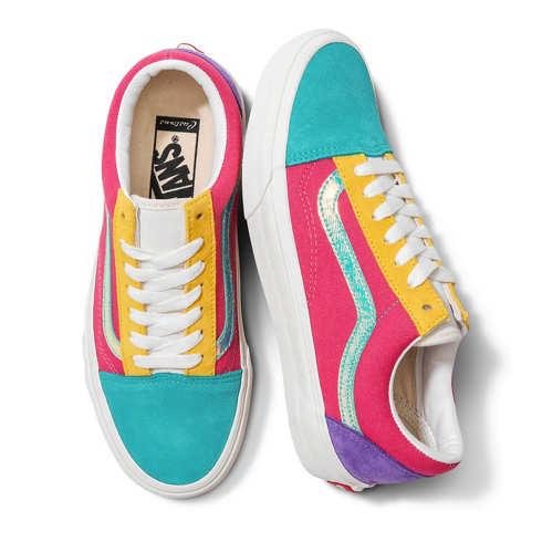 Vans Customs Color Block Suede Old Skool (customs)