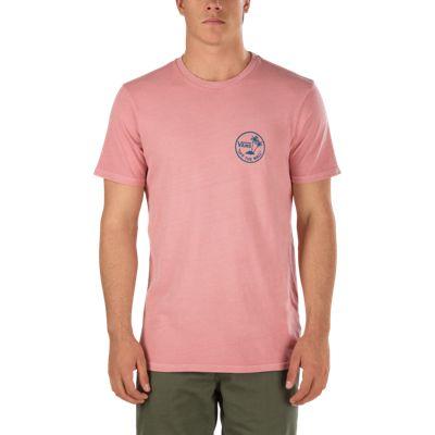 Vans Vintage Mini Palm T-shirt (rose Tan-blue Mirage)