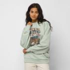 Vans Golden Trip Oversized Pullover Crew (desert Sage)