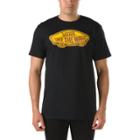 Vans Mens Shoes Skate Shoes Mens Shoes Mens Sandals Big Pin Pin T-shirt (black)