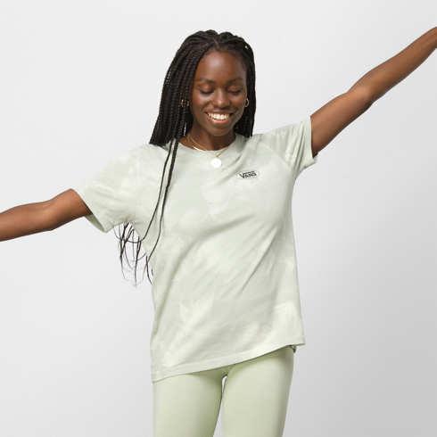 Vans Reflectionz Bff Tee (celadon Green/water Wash)