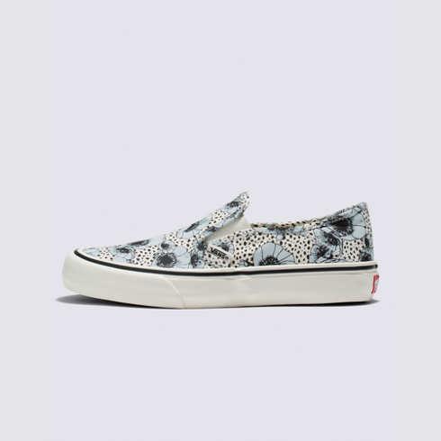 Vans Animal Floral Slip-on Vr3 Sf Shoe (blue/white)