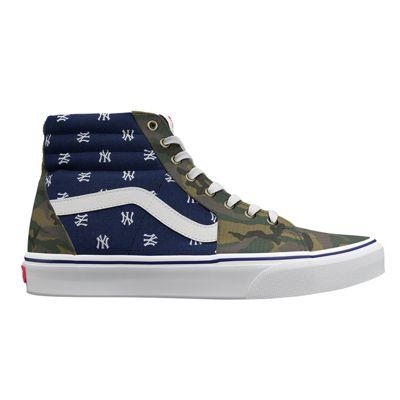 Vans Mens Customs Mlb Sk8-hi (yankees Camo)