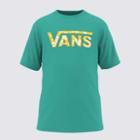 Vans Little Kids Vans Classic Logo Fill T-shirt (waterfall/passion Fruit)