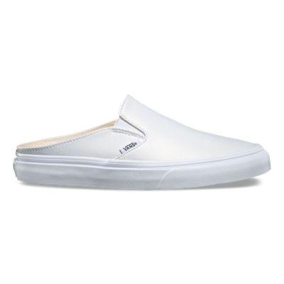 Vans Brushed Metallic Slip-on Mule (true White/true White)