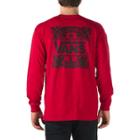 Vans Style 238 Long Sleeve T-shirt (cardinal)