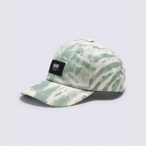 Vans Tie Dye Curved Bill Jockey Hat (chinois Green)