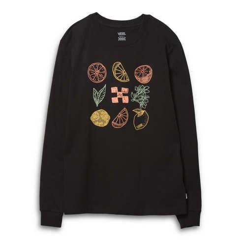 Vans Lizzie Armanto Long Sleeve Bff Tee (black)