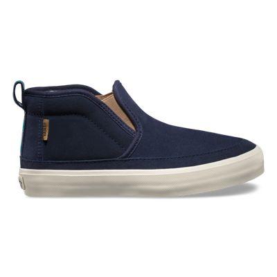 Vans Mid Slip Sf (fleece Original Navy/native) Womens Shoes