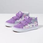 Vans Kids Pastel Camo Sk8-mid Reissue V (fairy Wren/marshmallow)