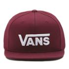 Vans Boys Drop V Snapback Hat (port Royale)