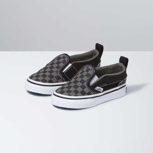 Vans Toddler Slip-on V (black/pewter)