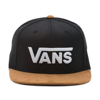 Vans Drop V Snapback Hat (black-khaki)