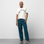 Vans Range Anaheim Baggy Elastic Waist Pant (dress Blues/duck Green)