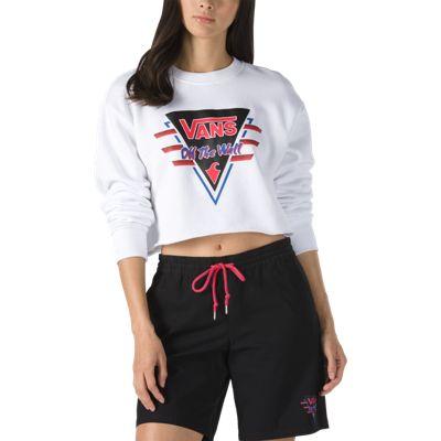 Vans Suma Time Crop Crew (white)