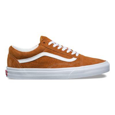 Vans Pig Suede Old Skool (leather Brown True White)