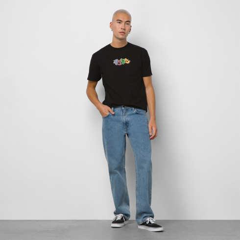 Vans Covina 5 Pocket Relaxed Denim Pant (stonewash)