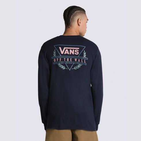 Vans Crested Shaper Long Sleeve T-shirt (navy)