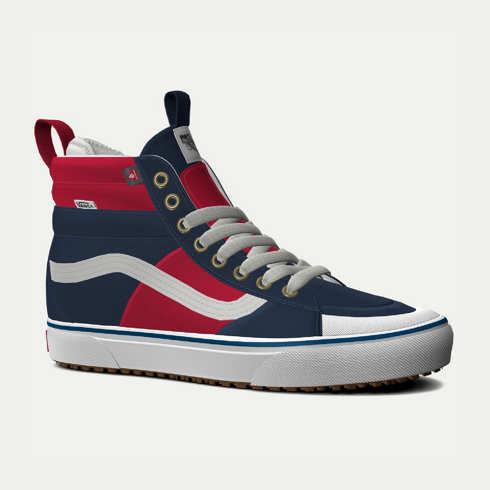 Vans Customs Dress Blues Mte Sk8-hi 2.0 Dx (customs)