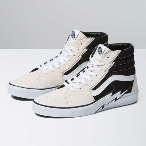 Vans Sk8-hi Bolt Shoe (antique White/black)