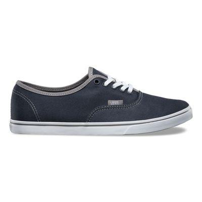 Vans Mens Shoes Skate Shoes Mens Shoes Mens Sandals Shoes Mens Shoes Pop Authentic Lo Pro (ebony/frost Gray)