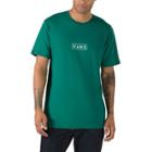 Vans Easy Box T-shirt (evergreen/white)