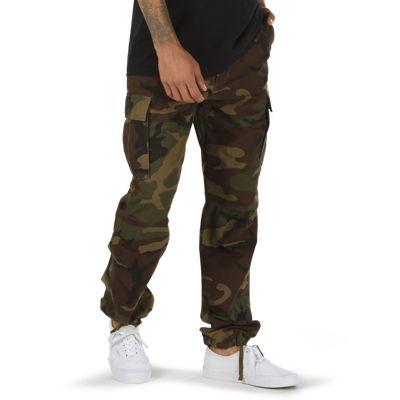 Vans Depot Cargo Pant (oversized Woodland Camo)