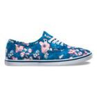 Vans Mens Shoes Skate Shoes Mens Shoes Mens Sandals Shoes Mens Shoes Blurred Floral Authentic Lo Pro (poseidon)