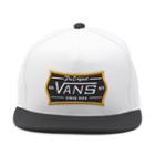 Vans Stiner Snapback Hat (marshmallow-black)