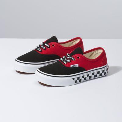 Vans Kids Logo Pop Authentic (black/true White)