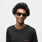 Vans Spicoli Flat Sunglasses (black/silver Mirror)