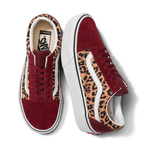 Vans Customs Port Royale Leopard Old Skool Platform (customs)