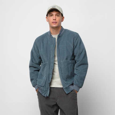 Vans Carlson Corduroy Bomber Jacket (stormy Weather)