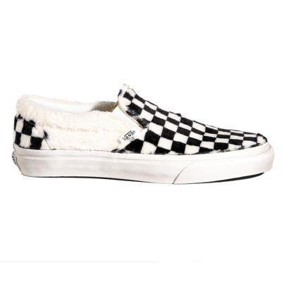 Vans Sherpa Checkerboard Slip-on (black/white)