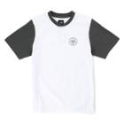 Vans Boys Denton Henley T-shirt (white Asphalt)