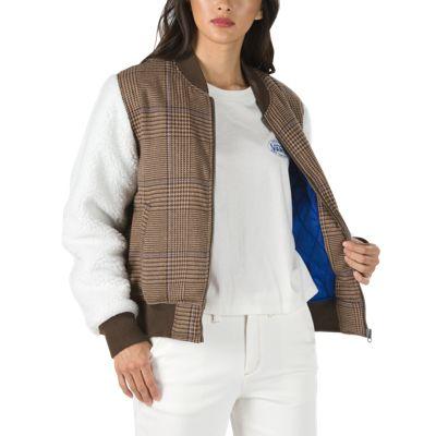 Vans Junction Bomber Jacket (glen Plaid)