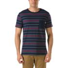 Vans Tiburn Pocket T-shirt (black Iris) Mens T-shirts
