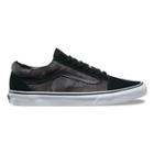 Vans Mens Shoes Skate Shoes Mens Shoes Mens Sandals Chambray Leaves Old Skool (black)
